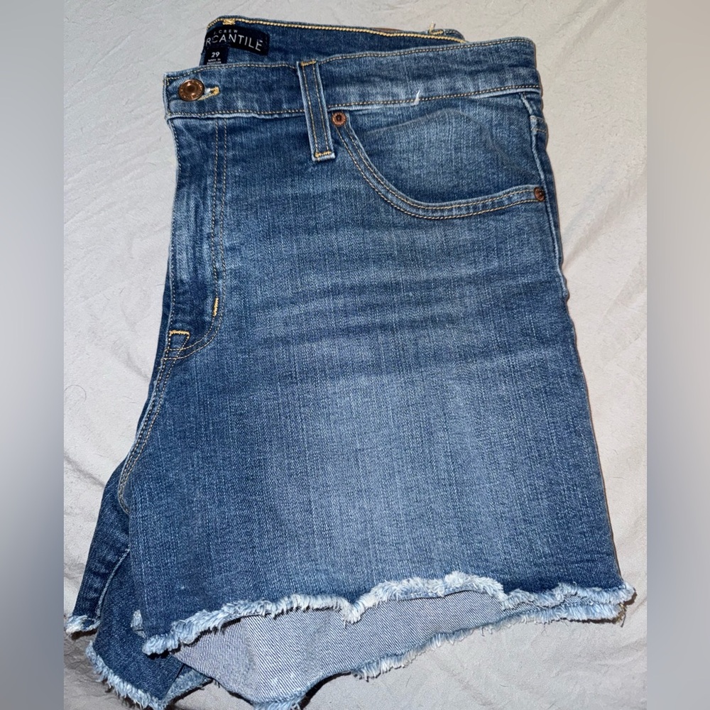 J Crew Mercantile Women Denim Shorts